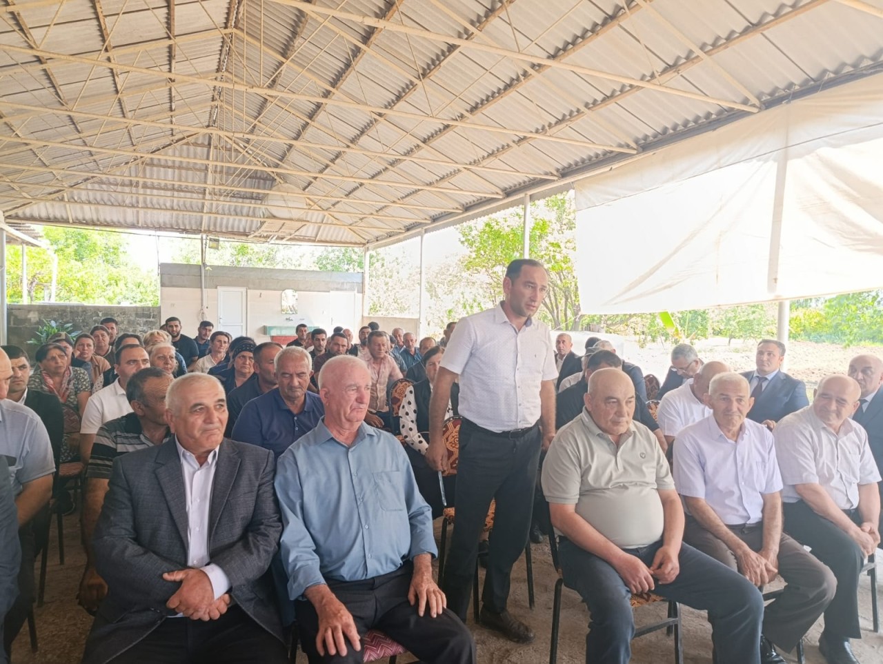 Goranboyda növbəti səyyar qəbul keçirildi - FOTOLAR